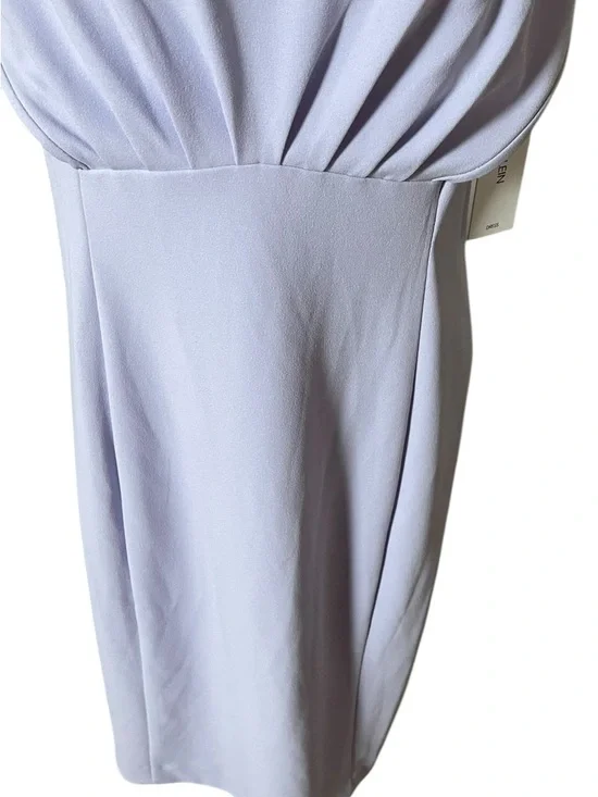 NWT Calvin Klein Women's Lavender Wide Neck Cap Sleeve Back Zip Dress Size 8 - Picture 6 of 9